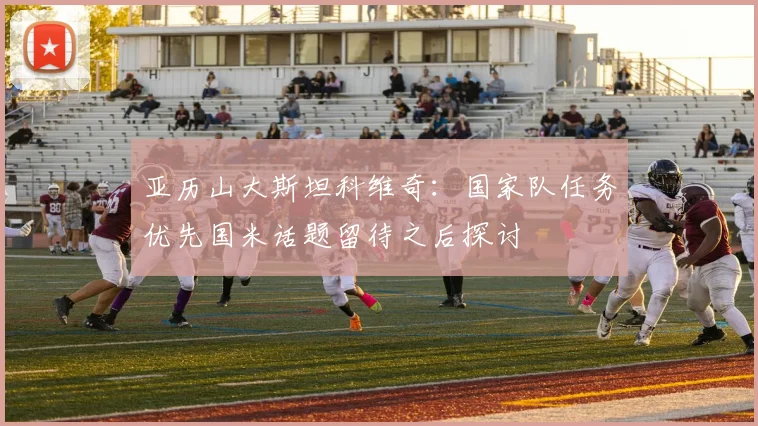亚历山大斯坦科维奇：国家队任务优先国米话题留待之后探讨